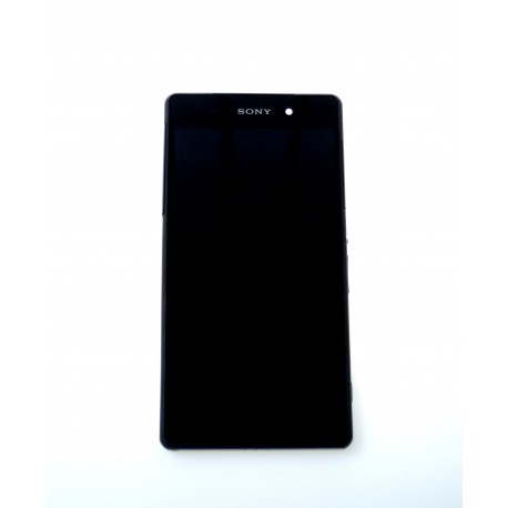 Sony Xperia Z2 D6503 LCD displej + dotyková plocha + rám čierna