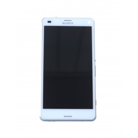 Sony Xperia Z3 compact D5803 LCD + touch screen + front panel white - original
