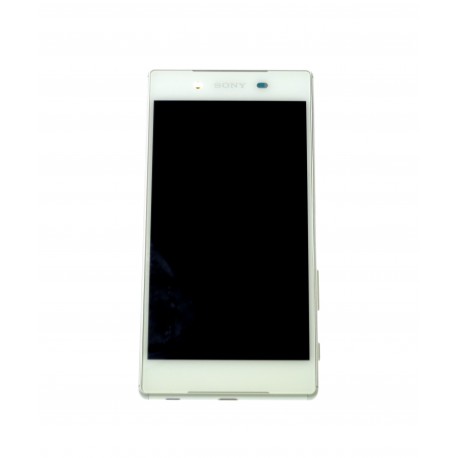 Sony Xperia Z5 E6653 LCD displej + dotyková plocha + rám biela - originál