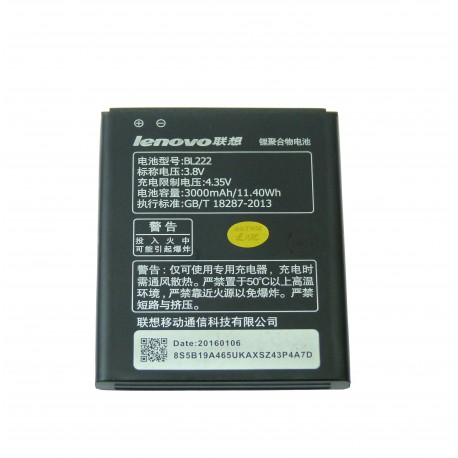 Lenovo S660 Batéria BL222 3000mAh