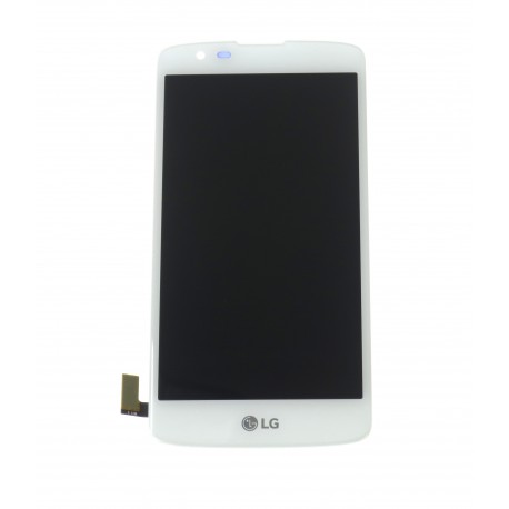 LG K8 K350N LCD displej + dotyková plocha bílá