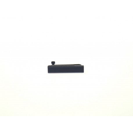 Sony Xperia Z1 C6903 Lade Konnektor Abdeckung schwarz - original