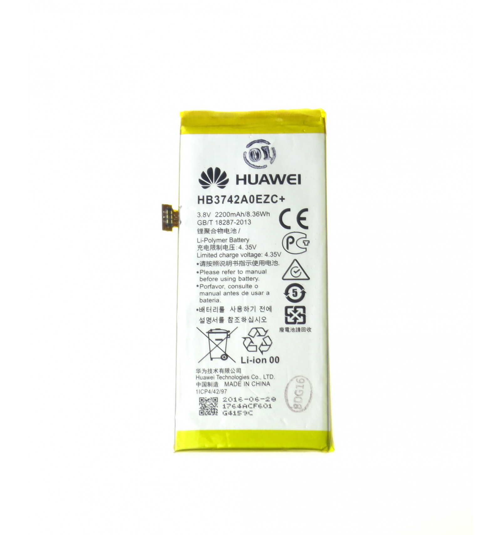 Gezamenlijk Groene bonen Uitbeelding Battery replacement for Huawei P8 Lite (ALE-L21) | lcdpartner.com