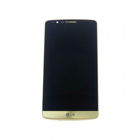 LG D855 G3 LCD displej + dotyková plocha + rám zlatá
