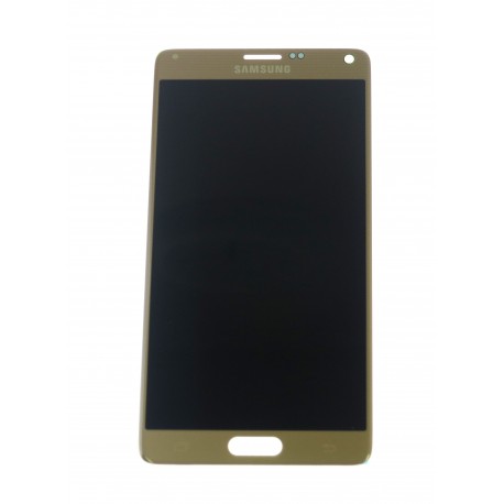 Samsung Galaxy Note 4 N910F LCD displej + dotyková plocha zlatá - originál