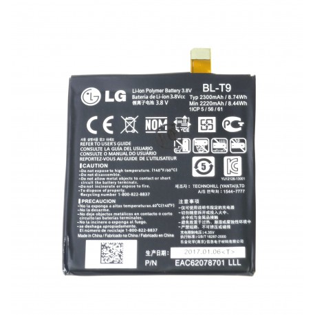 LG D820 Nexus 5, K500N X Screen Batterie / Akku BL-T9
