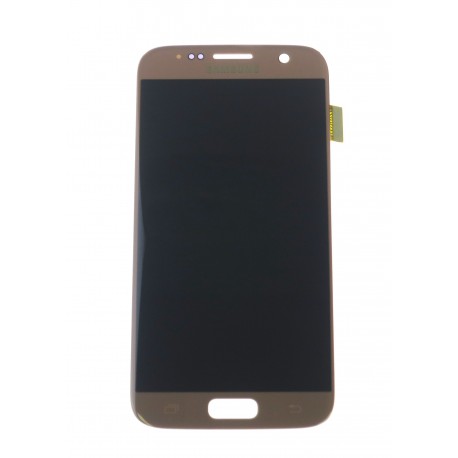 Samsung Galaxy S7 G930F LCD displej + dotyková plocha ružová - originál
