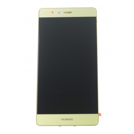 Huawei P9 (EVA-L09) LCD displej + dotyková plocha + rám zlatá