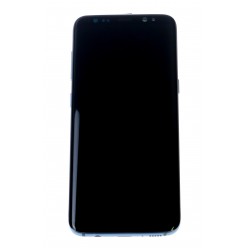 Samsung Galaxy S8 G950F LCD kijelző + érintő +keret kék - eredeti