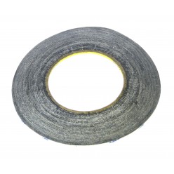 3M Kétoldalas ragasztószalag (0.07mm, 3mm, 50m) fekete