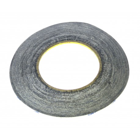 3M Klebefolie doppelseitig (0.07mm, 3mm, 50m) schwarz