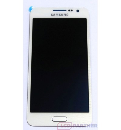 Samsung Galaxy A3 A300F LCD displej + dotyková plocha biela - originál