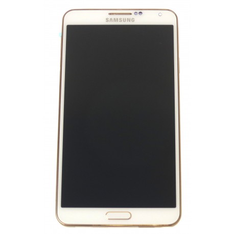 Samsung Galaxy Note 3 N9005 LCD displej + dotyková plocha + rám zlatá - originál