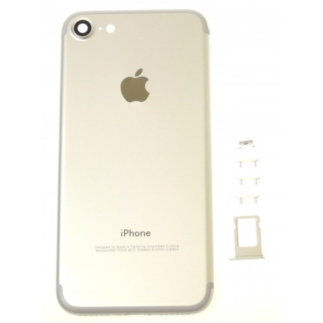 Apple iPhone 7 Kryt zadný strieborná