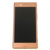 Sony Xperia XZ Premium G8141, XZ Premium Dual (G8142) LCD displej + dotyková plocha + rám ružová - originál